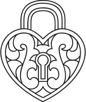 300x357 Antique Lock Urban Threads Unique And Awesome Embroidery