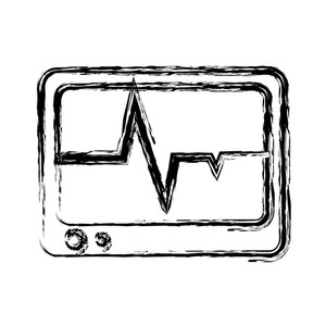 300x300 Heart Rate Monitor Royalty Free Vectors