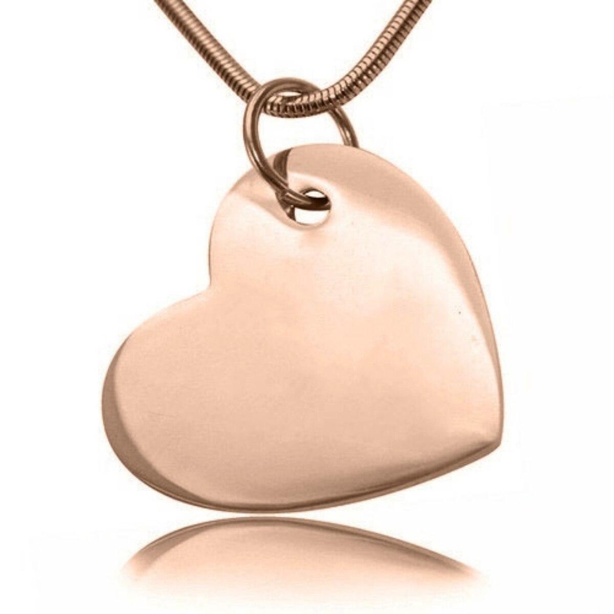 1200x1200 Personalised Jewellery Custom Kids Drawing Heart Necklace Rose