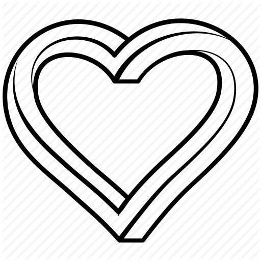 512x512 Drawing Desings Heart Shape Transparent Png Clipart Free