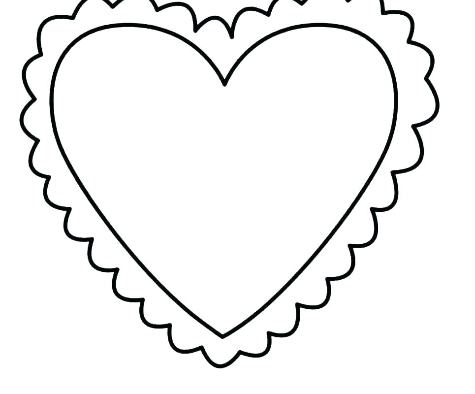 965x800 Free Heart Template Heart Shape Drawing At Com Free For Personal