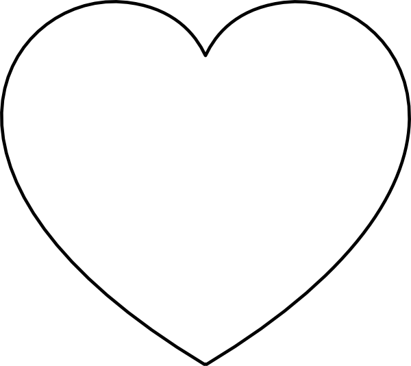 600x534 Heart Clip Art