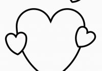 200x140 Heart Shape Line Drawing