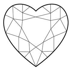 236x236 Best Heart Shaped Diamond Tattoo Birthstone Images Diamond