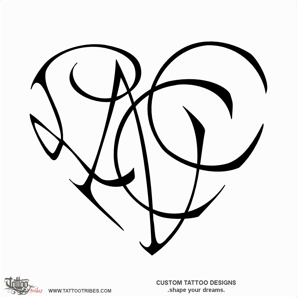 1000x1000 tattoo of l n c c heart, bond tattoo