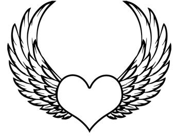 340x270 Heart Wings Etsy