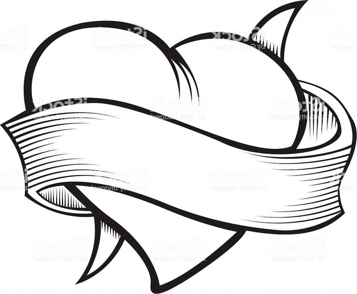 1228x1011 Heart And Banner B W Gm Soidergi