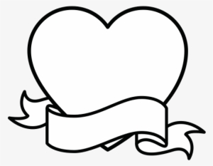 300x233 Heart Banner Png Images Png Cliparts Free Download On Seekpng