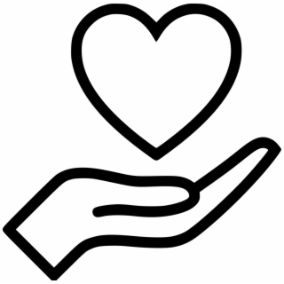 320x320 Hd Hand Heart Drawing Silhouette