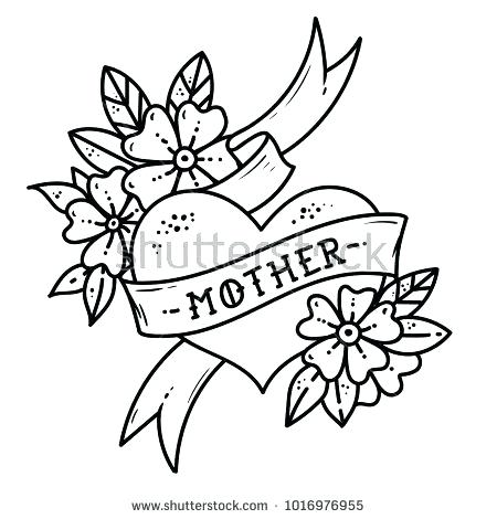 450x470 Heart With Ribbon