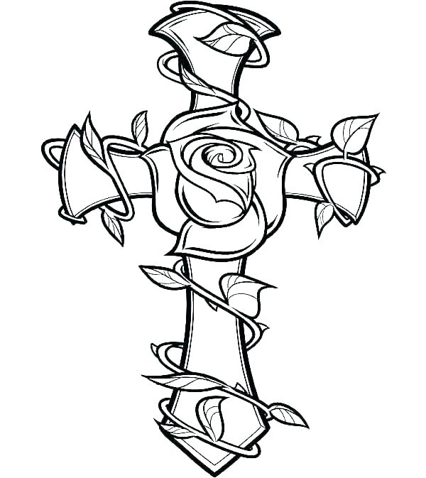 600x673 Heart And Roses Coloring Pages Heart And Roses Coloring Pages