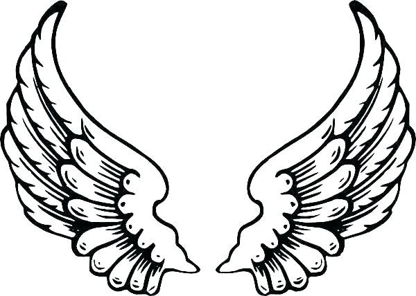 600x428 Hearts With Wings Coloring Pages Hearts With Wings Drawings Heart