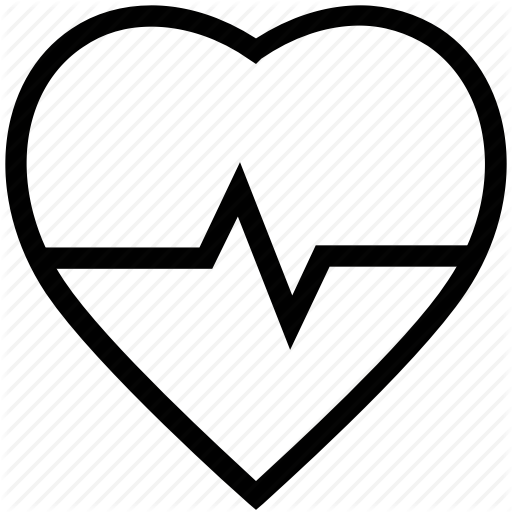 512x512 Collection Of Free Heartbeat Drawing Heart Download On Ui Ex