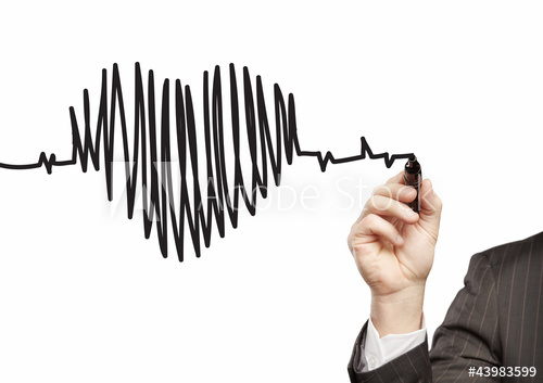 500x353 Drawing Heartbeat