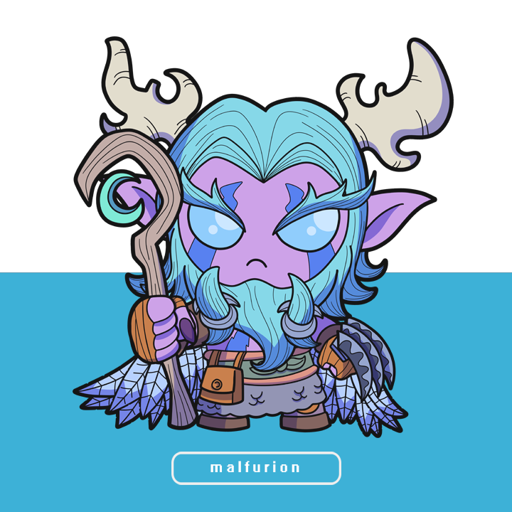 720x720 Fan Art Finally Drew Malfurion! Almost Done All The Champions