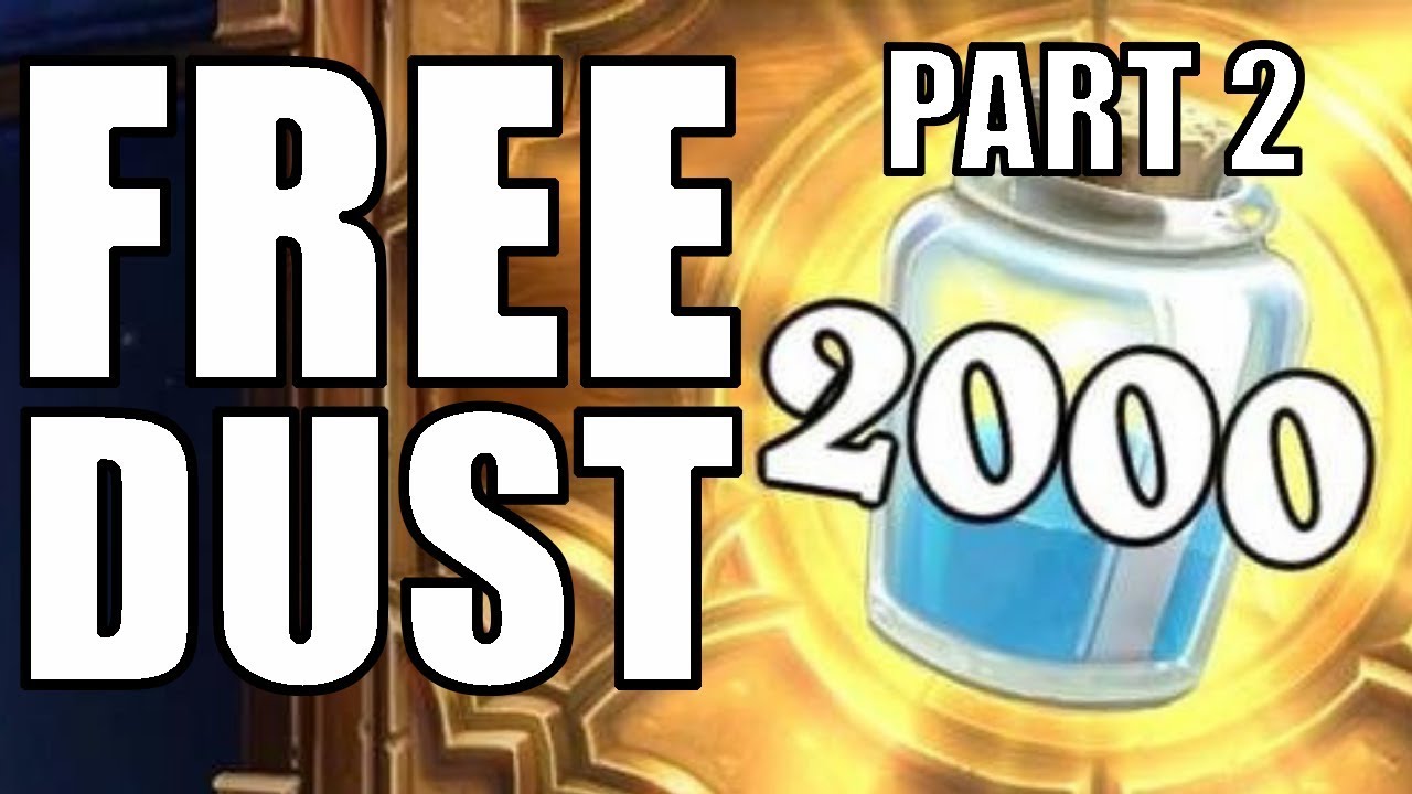 1280x720 Part How To Get Free Dust In Hearthstone With The Cards That