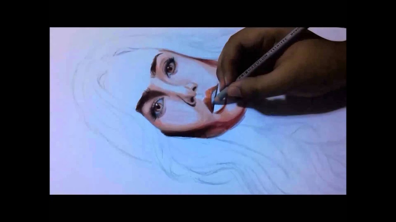 1280x720 Drawing Lily Collins