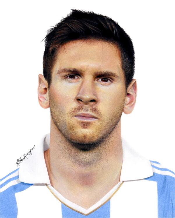 600x748 heather rooney on twitter colored pencil drawing of lionel messi