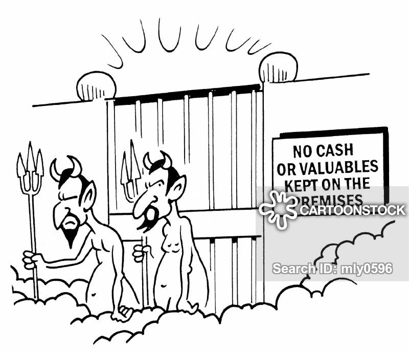 800x690 The Pearly Gates Cartoons And Comics