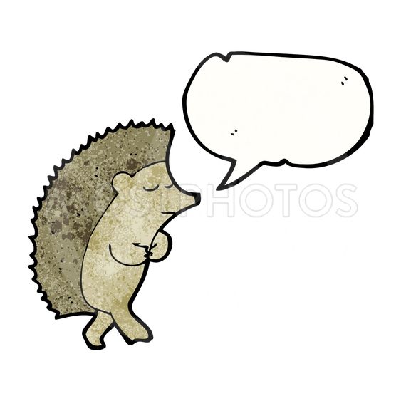 563x563 Cartoon Hedgehog