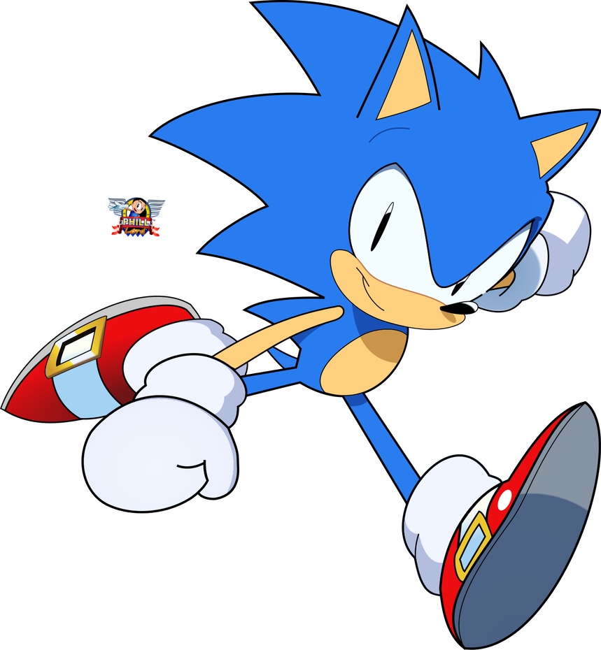 859x930 Sonic The Hedgehog Drawing