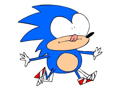 400x300 New Trending Gif On Weird Sonic The Hedgehog Follow Me