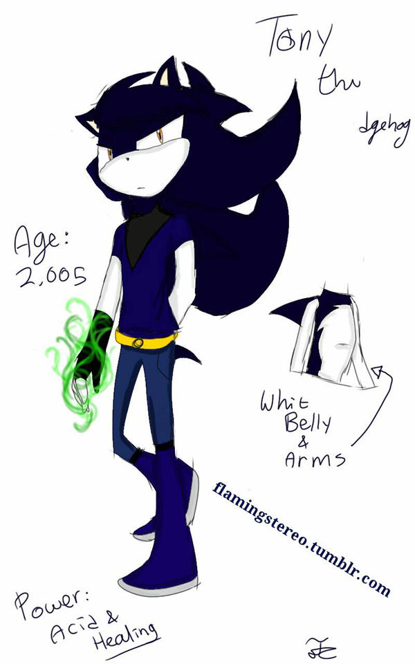 600x960 Tony The Hedgehog