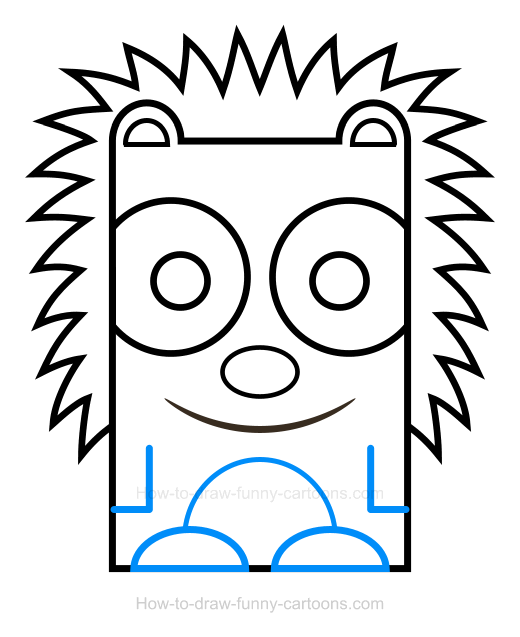 520x637 Hedgehog Clipart