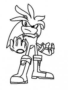229x302 How To Draw Silver The Hedgehog, Step