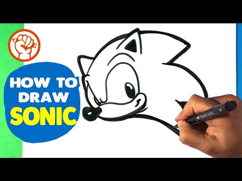 480x360 How To Draw Sonic The Hedgehog