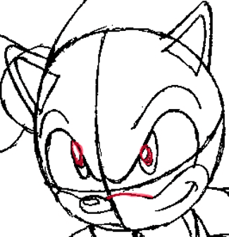 325x337 How To Draw Sonic The Hedgehog With Easy Step
