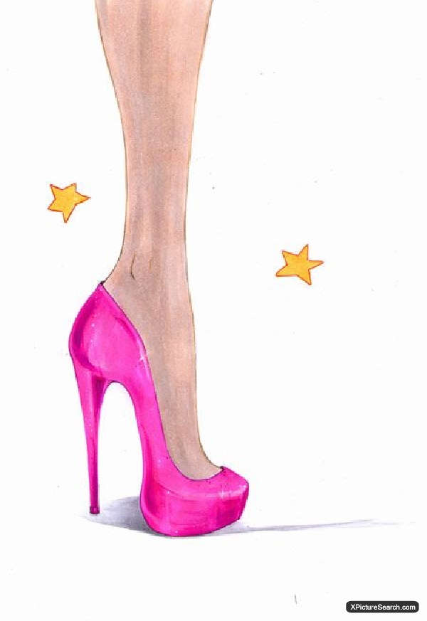 600x873 to draw high heels drawing of heels, easy fashion drawings