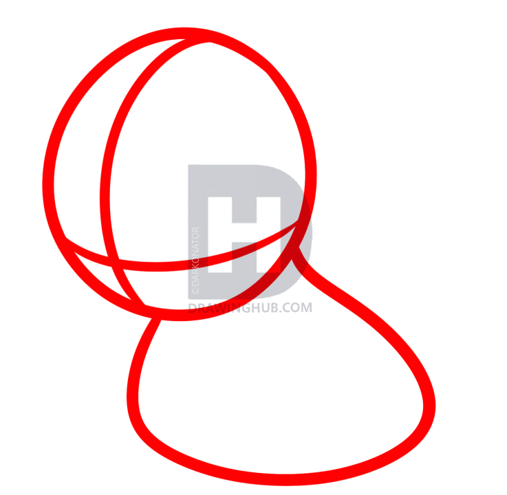 737x720 How To Draw Chibi Lumpy, Heffalump, Step