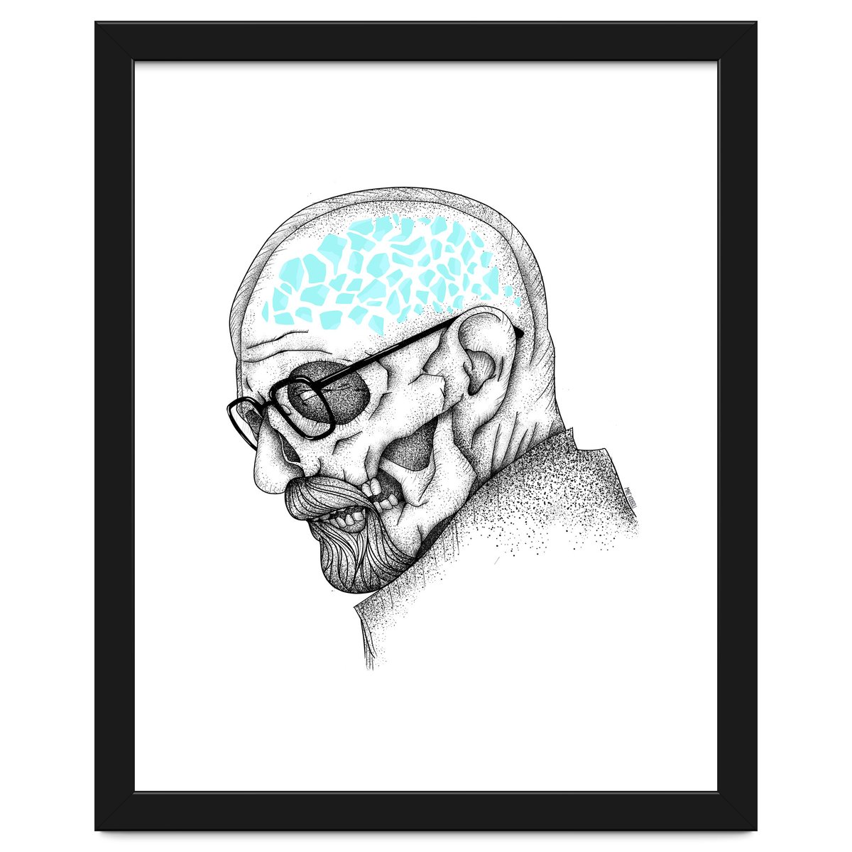 1200x1200 Heisenberg Art Print