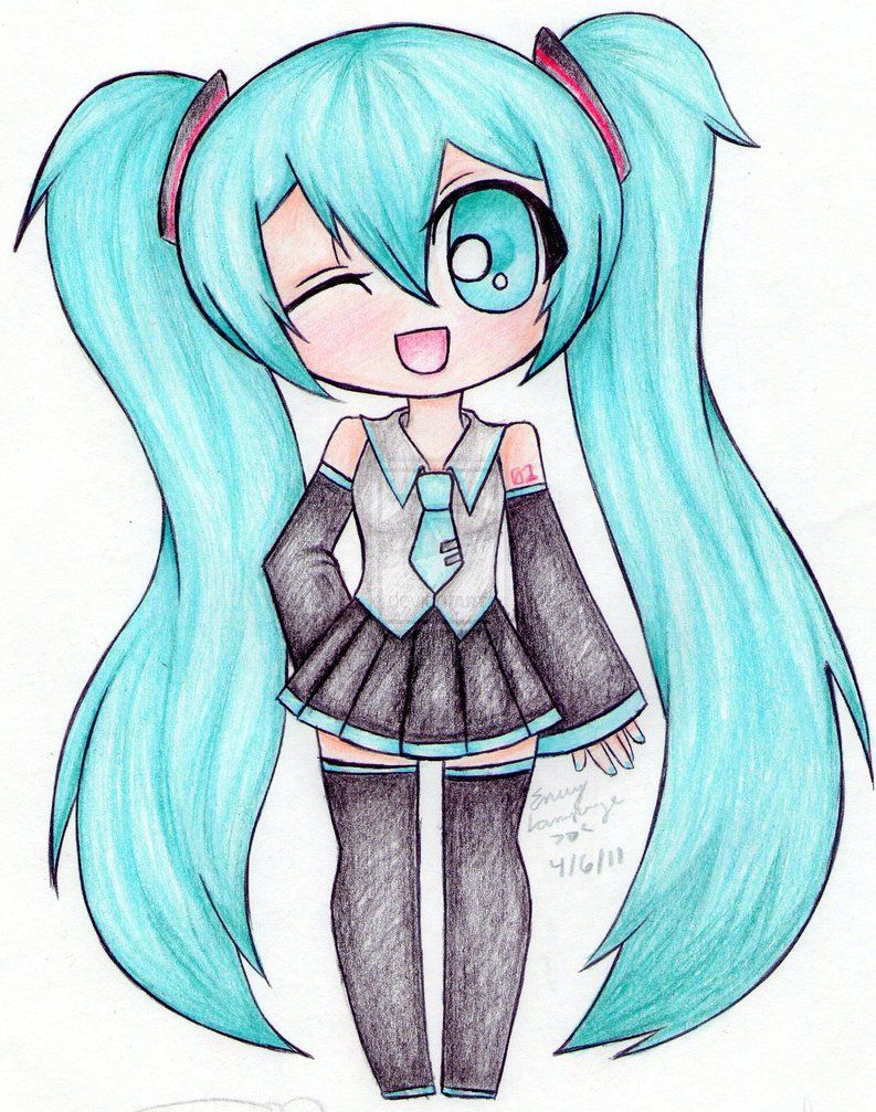 793x1007 Miku Chibi Drawing Newsant Eu
