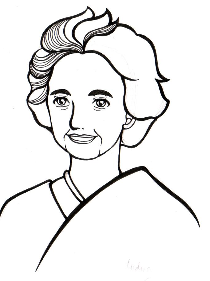 Helen Keller Drawing | Free download on ClipArtMag