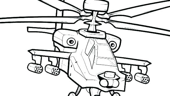 585x329 Helicopter Coloring Pages