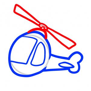 302x302 How To Draw How To Draw A Helicopter For Kids