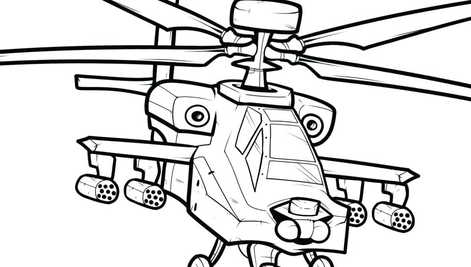 960x544 How To Draw A Army Helicopter
