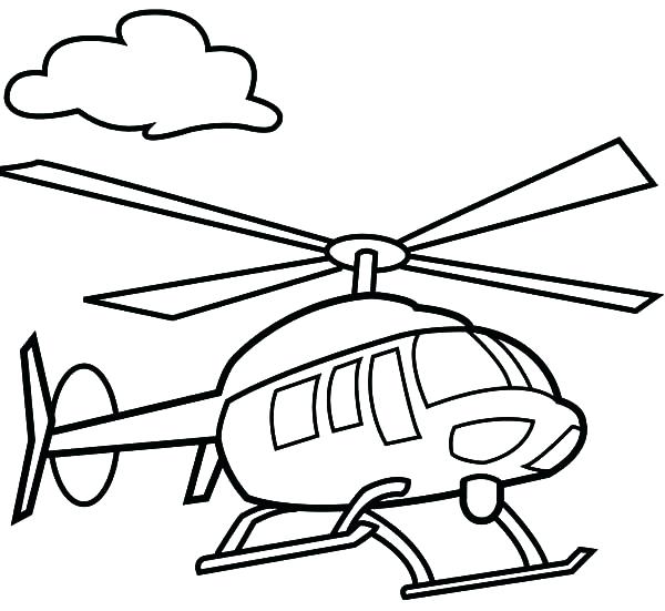 600x551 Colouring Pages Of Helicopter Coloring Pages Draw A Helicopter