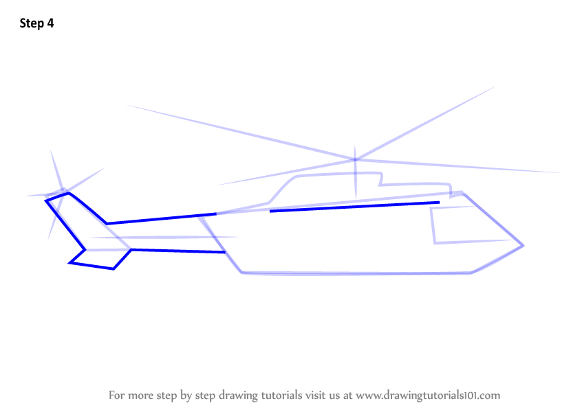 846x600 Learn How To Draw Military Helicopter Easy