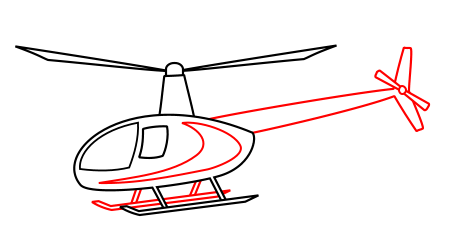 450x250 Drawing A Cartoon Helicopter