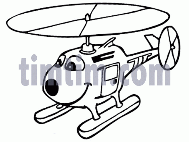 640x480 Drawn Helicopter Helicopter Line