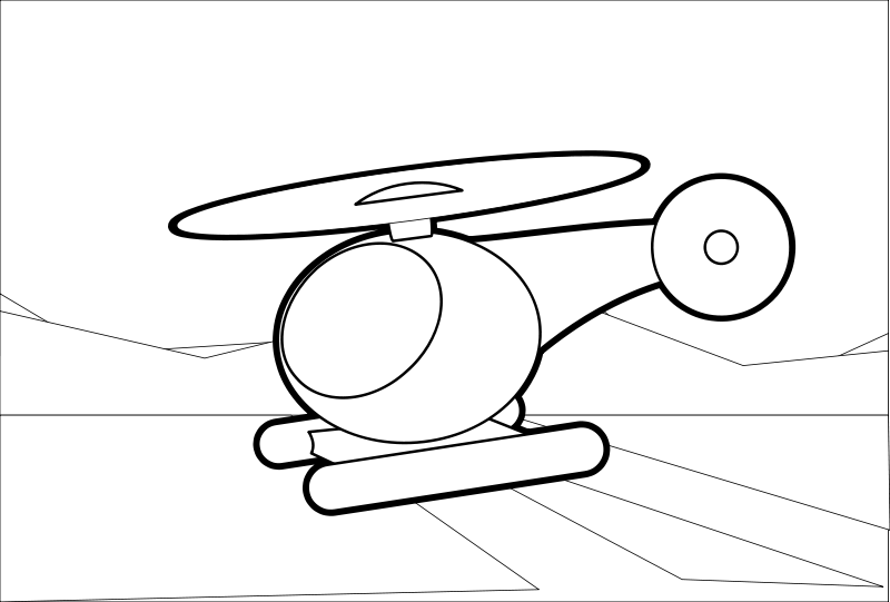 800x541 Free Clipart Helicopter Klsgfx