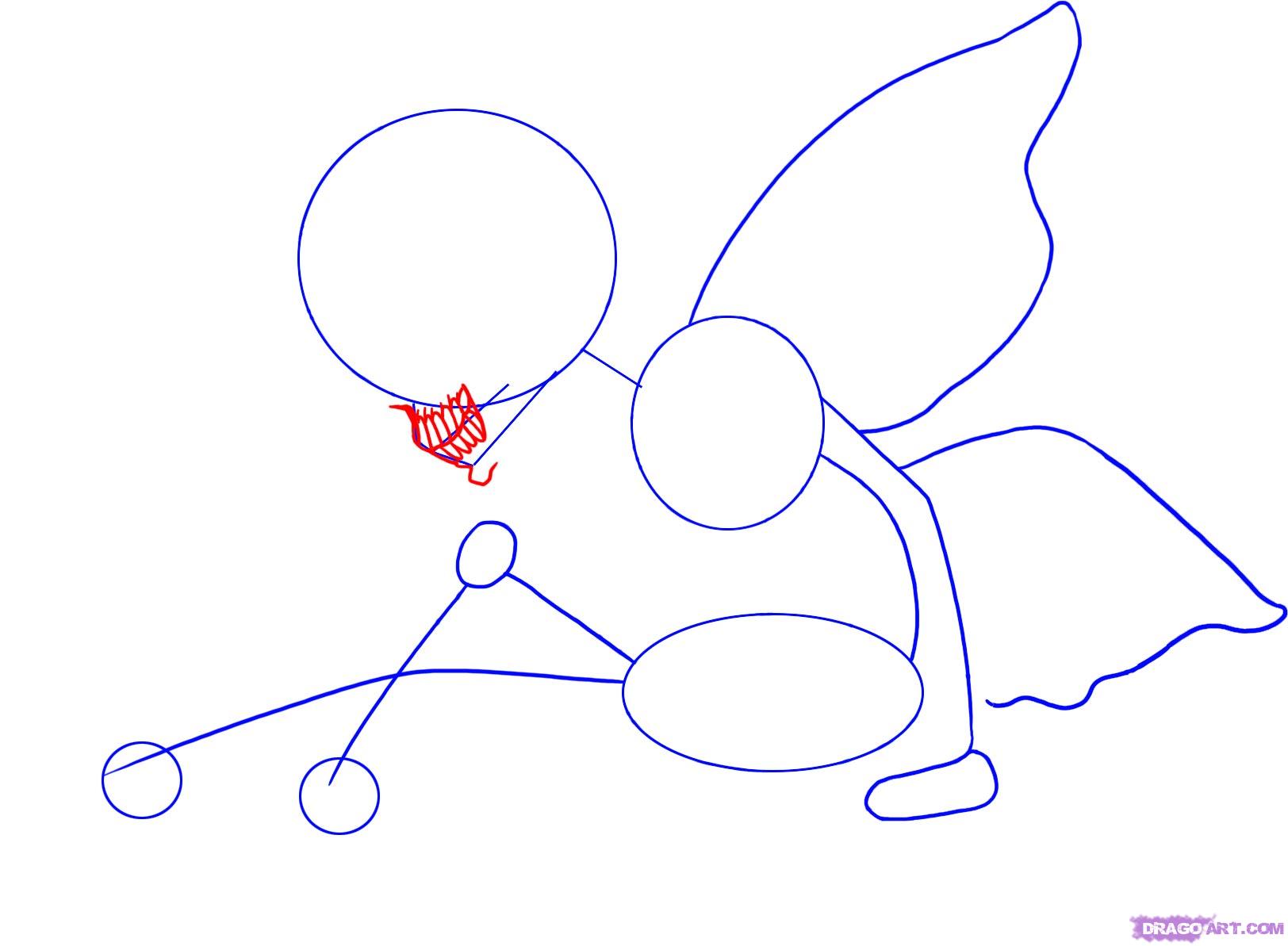 1624x1193 Draw A Hell Fairy, Step