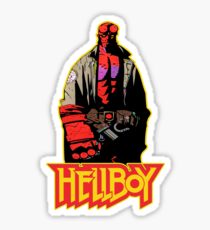210x230 Hellboy Drawing Stickers Redbubble