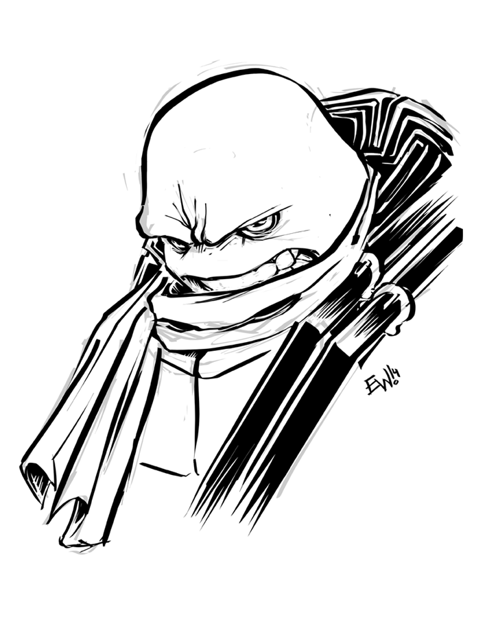 707x900 Hellboy Morning Warmup Eryckwebbgraphics