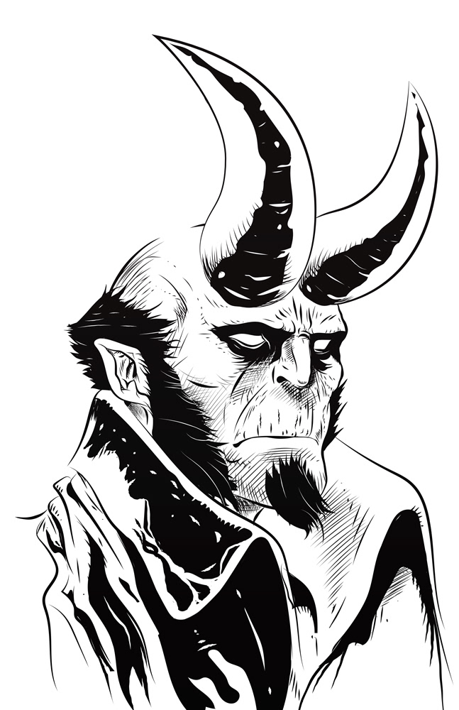 647x1000 Hellboy Revisited! On Behance
