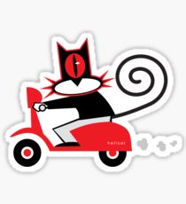 210x230 hellcat drawing stickers redbubble