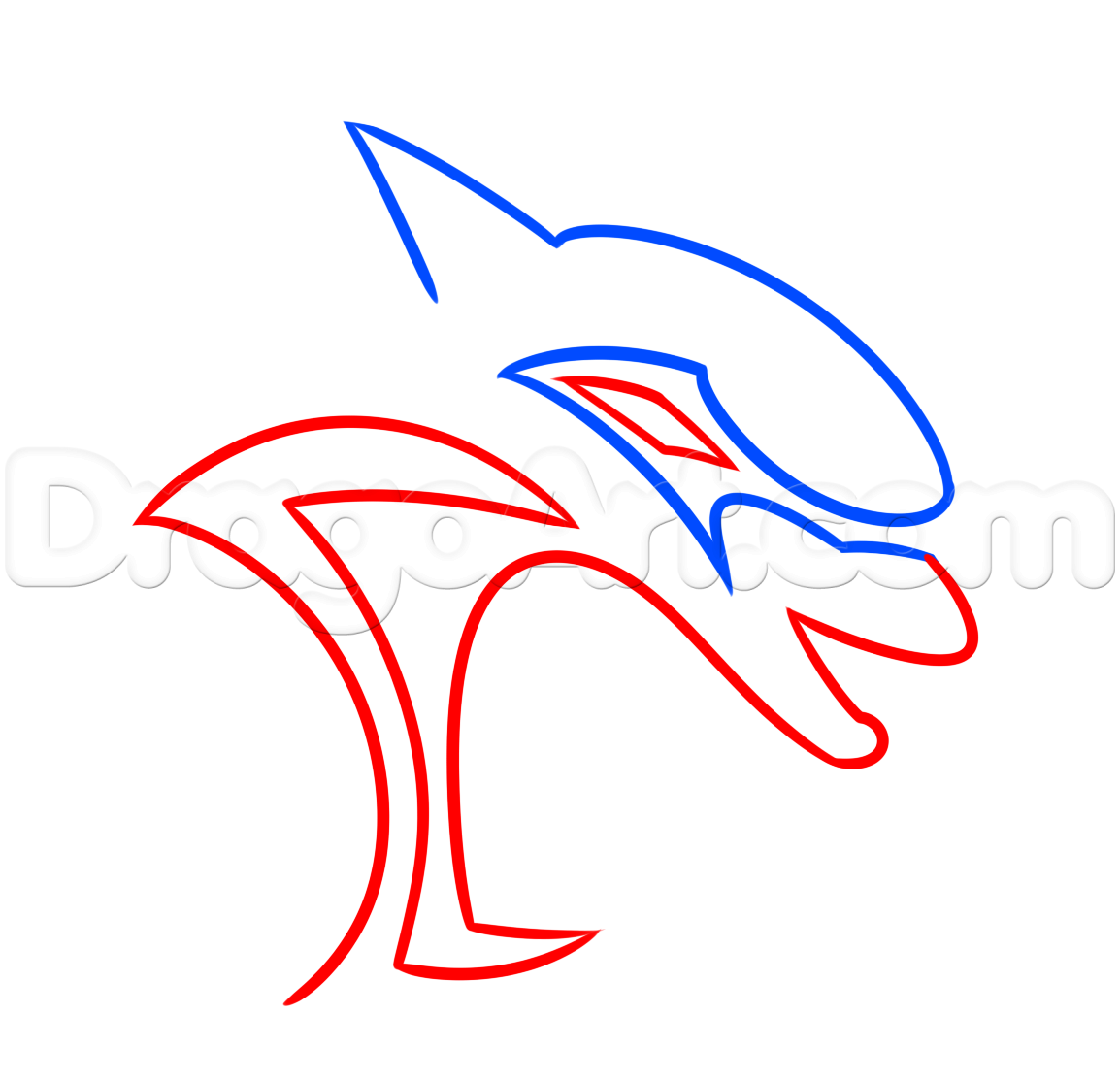 1154x1113 how to draw the hellcat logo, step